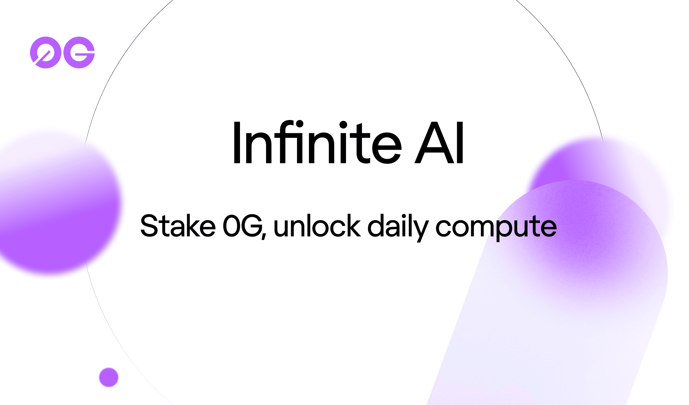 Introducing Infinite AI: Stake 0G, Unlock Daily AI Compute